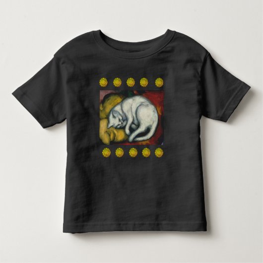 White Cat, Franz Marc Kleinkind T-shirt (Vorderseite)