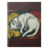 White Cat, Franz Marc Notizblock (Vorderseite)
