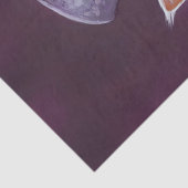 White Cat in Steampunk Costume Decoupage Seidenpapier (Detail)