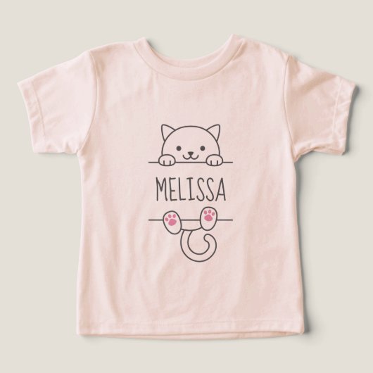 White Cat Individuelle Name (Design Vorderseite)