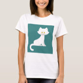 White Cat T - Shirt (Vorderseite)