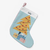 White Cat Weihnachtsbaum präsentiert persönlich Kleiner Weihnachtsstrumpf (Vorderansicht (hängend))