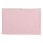 White Cats Pink Roses Floral Kissenbezug (Rückseite-Links)