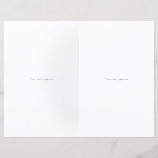 White Cello & Bow Folblon Music - Rahmenprogramm (Rückseite)