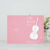 White Cello & Bow Folblon Music - Rahmenprogramm (Stehend Vorderseite)