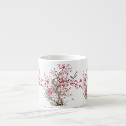 white ceramic mug espressotasse (Vorderseite)