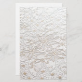 White Chantilly Lace (Vorne/Hinten)