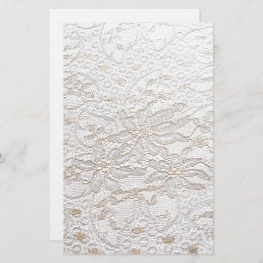 White Chantilly Lace (Vorne/Hinten)