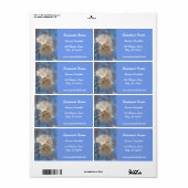 White Cherry Blossom Label (Vorne)