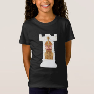 White Chess Rook T - Shirt