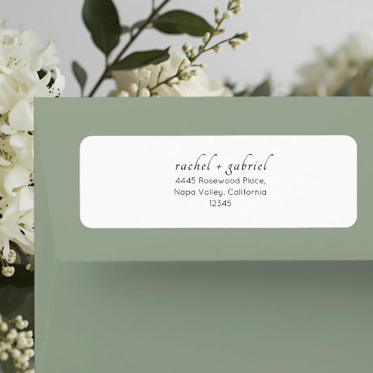 White | Chic Simple Clean Wedding