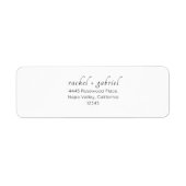 White | Chic Simple Clean Wedding (Vorne)