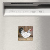 White Chicken Magnet (In Situ (Geschirrspüler))