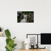 White Chihuahua Poster (Heimbüro)