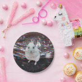 White Chinchilla Superstar Pappteller (Party)