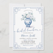 White Chinoiserie Ginger Jar Bridal Luncheon Einladung (Vorderseite)