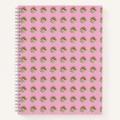 White Chocolate-Covered Spiral Notebook Notizblock (Vorderseite)