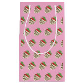 White Chocolate-Covered Strawberry Kleine Geschenktüte (Vorderseite)