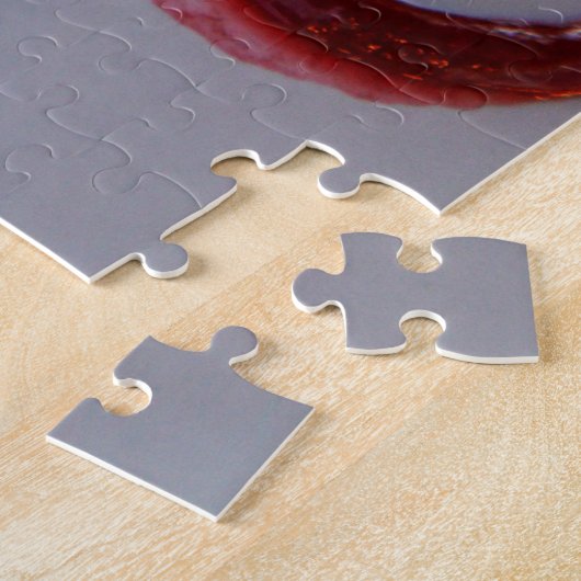 White Chocolate Schaum Cake with Strawberries Puzzle (Seite)