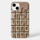 White Chocolate Tropfen iPhone 14 Fall Case-Mate iPhone Hülle (Rückseite)