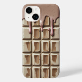 White Chocolate Tropfen iPhone 14 Fall Case-Mate iPhone 14 Hülle