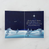 White Christmas Card Karte (Innenseite)