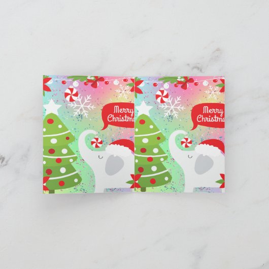 White Christmas Elephant (Innenseite)