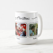 White Christmas Family Mug Kaffeetasse (VorderseiteRechts)