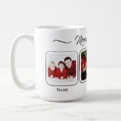 White Christmas Family Mug Kaffeetasse (Links)