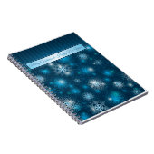 White Christmas & Happy New Year Notebook Notizblock (Rechte Seite)