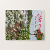 White Christmas Hilton Head Style! South Carolina Puzzle (Horizontal)