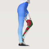 White Christmas Snowman Leggings (Rechts)