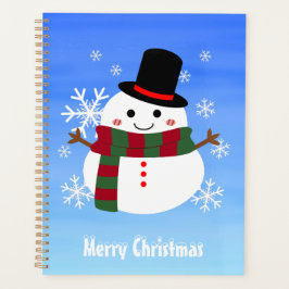 White Christmas Snowman Planer