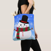 White Christmas Snowman Tasche (Von Nahem)
