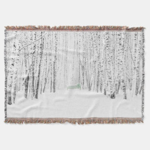 White Christmas Tale Decke