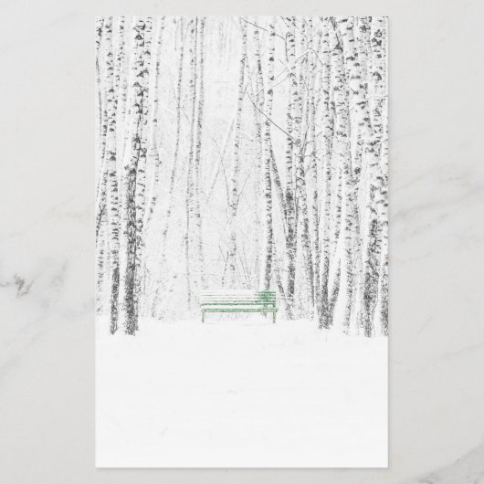 White Christmas Tale Flyer (Hinten)