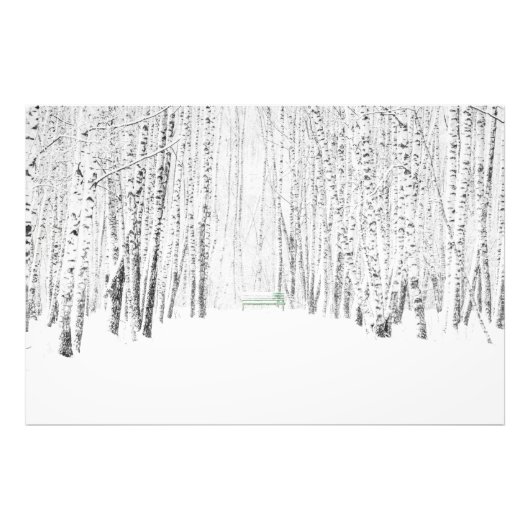 White Christmas Tale Fotodruck (Vorne)