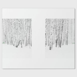White Christmas Tale Geschenkpapier