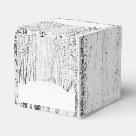 White Christmas Tale Geschenkschachtel (Rückseite)