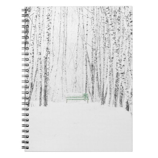 White Christmas Tale Notizblock (Vorderseite)