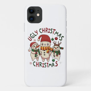 White Christmas; UGLY CHRISTMAS Case-Mate iPhone Hülle
