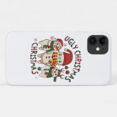 White Christmas; UGLY CHRISTMAS Case-Mate iPhone Hülle (Rückseite (Horizontal))