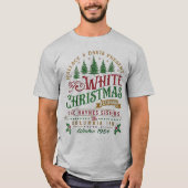 White Christmas Wallace und Davis Haynes Sister T-Shirt (Vorderseite)