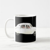 White Citroen 2CV Kaffeetasse (Links)