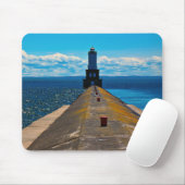 White City Lighthouse Mousepad (Mit Mouse)