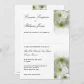 White Clematis - Einladung zur Zivilen Partnerscha (Vorne/Hinten)