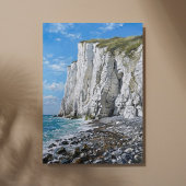 White Cliffs of Dover Beach Art Leinwanddruck