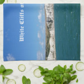 White Cliffs of Dover, England Geschirrtuch (Gefaltet)