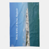 White Cliffs of Dover, England Geschirrtuch (Vertikal)