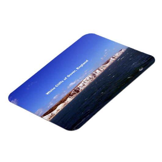 White Cliffs of Dover, England Magnet (Linke Seite)